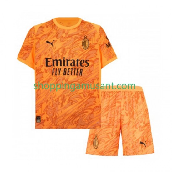 Maillot de Foot AC Milan Gardien Enfant Neutre 2025-2026 Manche Courte