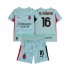 Maillot de Foot AC Milan Mike Maignan 16 Gardien Enfant Domicile 2025-2026 Manche Courte