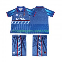 Maillot de Foot AC Milan 1995 1996 Rétro Enfant Extérieur Manche Courte