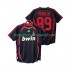 Maillot de Foot AC Milan RONALDO 99 2007 Rétro Homme Neutre 2006 Manche Courte