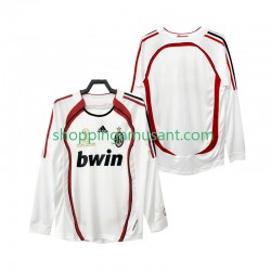 Maillot de Foot AC Milan 2007 Rétro Homme Extérieur 2006 Manche Longue