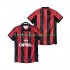 Maillot de Foot AC Milan Rétro Homme Domicile 1999 1998 Manche Courte
