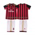 Maillot de Foot AC Milan 2013 2014 Rétro Enfant Domicile Manche Courte