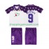 Maillot de Foot Fiorentina BATISTUTA 9 1992 1993 Rétro Enfant Extérieur Manche Courte