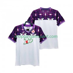 Maillot de Foot Fiorentina 1992 1993 Rétro Homme Extérieur Manche Courte