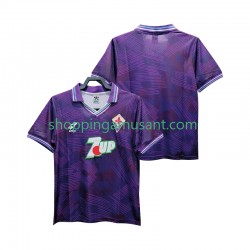 Maillot de Foot Fiorentina 1992 1993 Rétro Homme Domicile Manche Courte