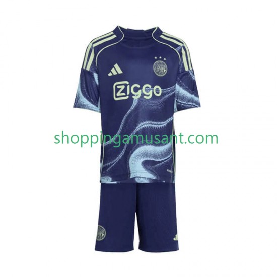 Maillot de Foot Ajax Amsterdam Enfant Extérieur 2025-2026 Manche Courte