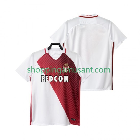 Maillot de Foot AS Monaco 2016 2017 Homme Domicile Manche Courte