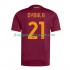 Maillot de Foot AS Rome Dybala 21 Homme Domicile 2025-2026 Manche Courte