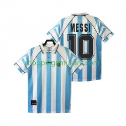 Maillot de Foot Argentine Lionel Messi 10 1996 1997 Rétro Homme Domicile Manche Courte