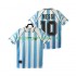 Maillot de Foot Argentine Lionel Messi 10 1996 1997 Rétro Homme Domicile Manche Courte