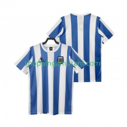 Maillot de Foot Argentine 1986 Rétro Homme Domicile Manche Courte