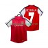 Maillot de Foot Arsenal BECKHAM 7 2001 Rétro Homme Domicile 2002 Manche Courte
