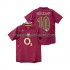 Maillot de Foot Arsenal BERGKAMP 10 2005 Rétro Homme Domicile 2006 Manche Courte