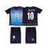 Maillot de Foot Arsenal BERGKAMP 10 Rétro Enfant Extérieur 2004 2002 Manche Courte