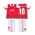 Maillot de Foot Arsenal BERGKAMP 10 1996 Rétro Enfant Domicile 1994 Manche Courte