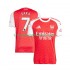 Maillot de Foot Arsenal Bukayo Saka 7 Homme Domicile 2025-2026 Manche Courte