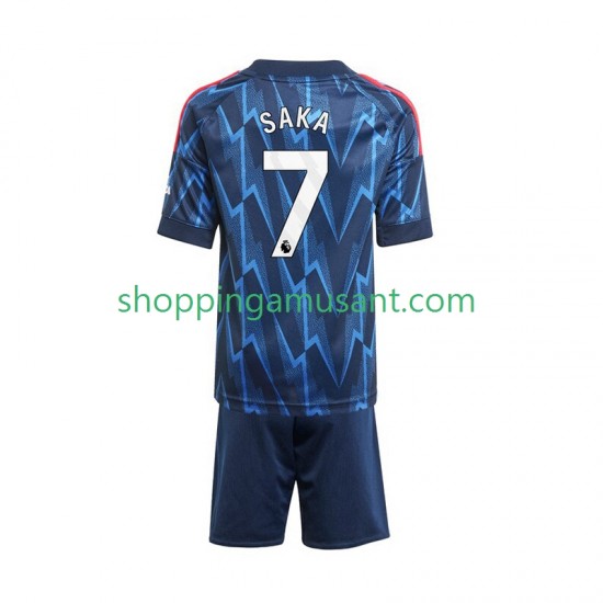 Maillot de Foot Arsenal Bukayo Saka 7 Enfant Extérieur 2025-2026 Manche Courte