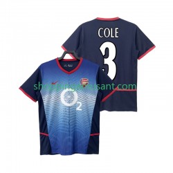 Maillot de Foot Arsenal COLE 3 Rétro Homme Extérieur 2004 2002 Manche Courte