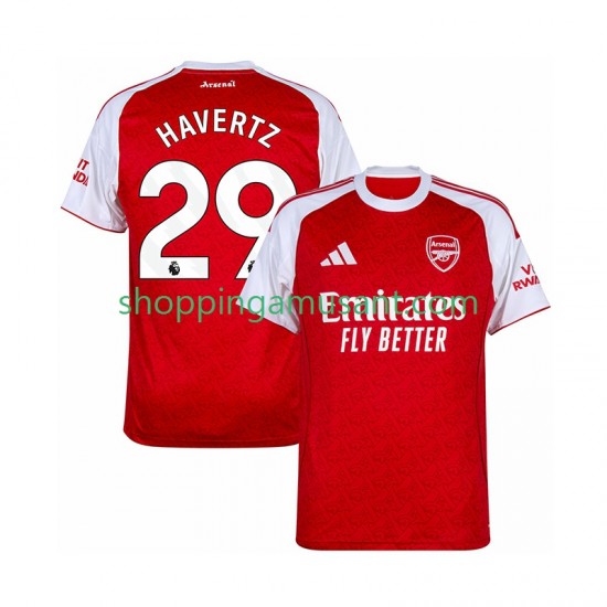 Maillot de Foot Arsenal Kai Havertz 29 Homme Domicile 2025-2026 Manche Courte
