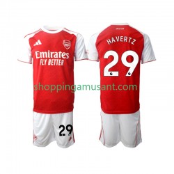 Maillot de Foot Arsenal Kai Havertz 29 Enfant Domicile 2025-2026 Manche Courte
