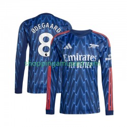 Maillot de Foot Arsenal Martin Odegaard 8 Homme Extérieur 2025-2026 Manche Longue