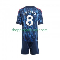 Maillot de Foot Arsenal Martin Odegaard 8 Enfant Extérieur 2025-2026 Manche Courte