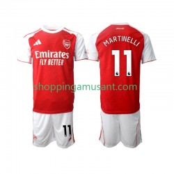 Maillot de Foot Arsenal Martin Zubimendi 11 Enfant Domicile 2025-2026 Manche Courte