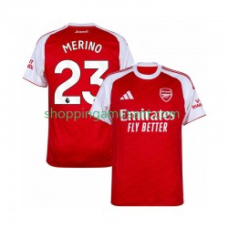 Maillot de Foot Arsenal Merino 23 Homme Domicile 2025-2026 Manche Courte