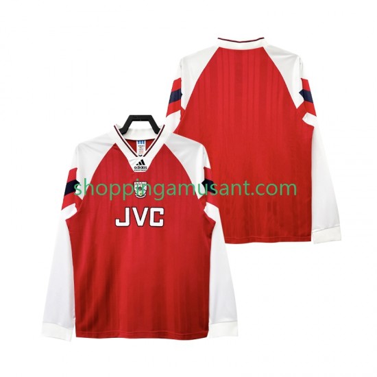 Maillot de Foot Arsenal 192 Rétro Homme Domicile 1994 Manche Longue