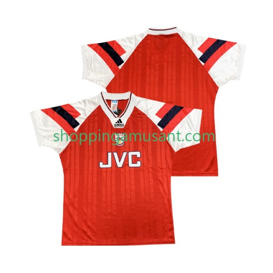 Maillot de Foot Arsenal 1992 Rétro Homme Domicile 1994 Manche Courte