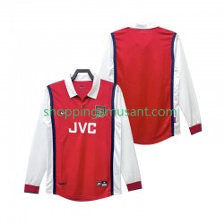 Maillot de Foot Arsenal Rétro Homme Domicile 1999 1998 Manche Longue
