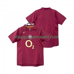 Maillot de Foot Arsenal 2005 Rétro Homme Domicile 2006 Manche Courte