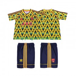 Maillot de Foot Arsenal 1991 1993 Rétro Enfant Extérieur Manche Courte