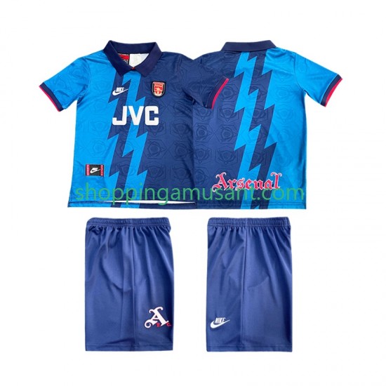 Maillot de Foot Arsenal 1995 1996 Rétro Enfant Extérieur Manche Courte