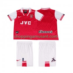 Maillot de Foot Arsenal 1996 1997 Rétro Enfant Domicile Manche Courte