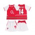 Maillot de Foot Arsenal Thierry Henry 14 2003 Rétro Enfant Domicile 2002 Manche Courte