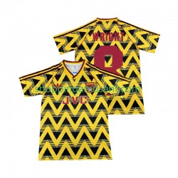 Maillot de Foot Arsenal WRIGHT 8 199 1993 Rétro Homme Extérieur Manche Courte