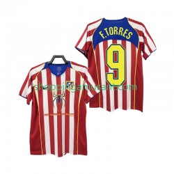Maillot de Foot Atlético Madrid F TORRES 9 2005 Rétro Homme Domicile 2004 Manche Courte