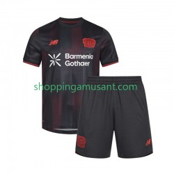Maillot de Foot Bayer 04 Leverkusen Enfant Domicile 2025-2026 Manche Courte