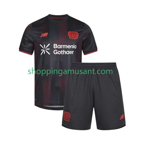 Maillot de Foot Bayer 04 Leverkusen Enfant Domicile 2025-2026 Manche Courte