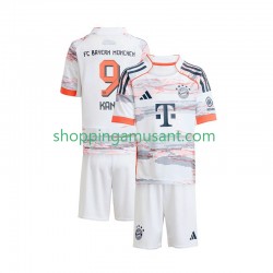 Maillot de Foot Bayern Munich Harry Kane 9 Enfant Extérieur 2025-2026 Manche Courte