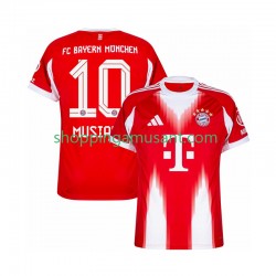 Maillot de Foot Bayern Munich Jamal Musiala 10 Homme Domicile 2025-2026 Manche Courte