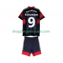 Maillot de Foot Bayern Munich Klinsmann 9 1997 Rétro Enfant Domicile 1999 Manche Courte