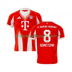 Maillot de Foot Bayern Munich Leon Goretzka 8 Homme Domicile 2025-2026 Manche Courte