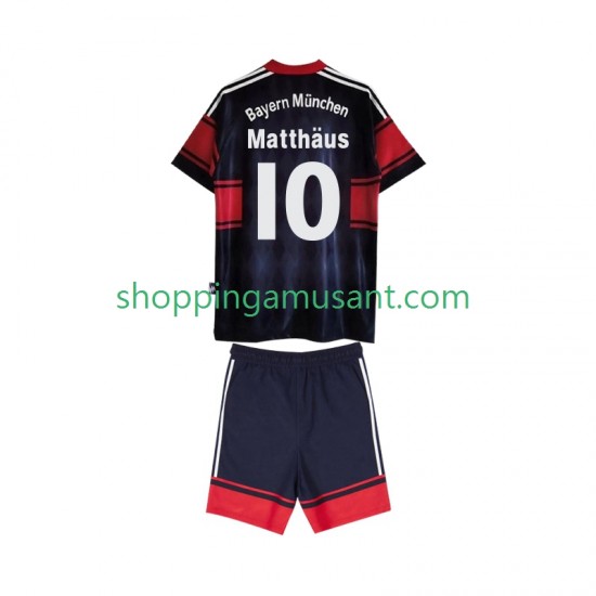 Maillot de Foot Bayern Munich Matthas 10 1997 Rétro Enfant Domicile 1999 Manche Courte