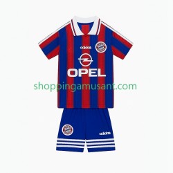 Maillot de Foot Bayern Munich 1995 1997 Rétro Enfant Domicile Manche Courte