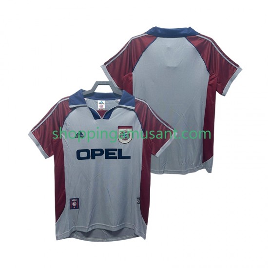 Maillot de Foot Bayern Munich Rétro Homme Neutre 1999 1998 Manche Courte