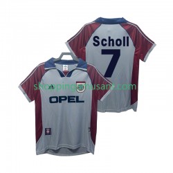 Maillot de Foot Bayern Munich Scholl 7 Rétro Homme Neutre 1999 1998 Manche Courte