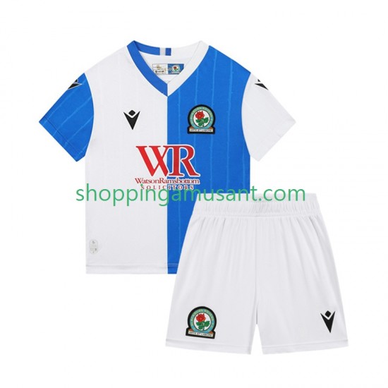 Maillot de Foot Blackburn Rovers Enfant Domicile 2025-2026 Manche Courte